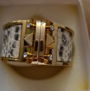 Bello Bangle: Snake skin Stella & Dot Cuff